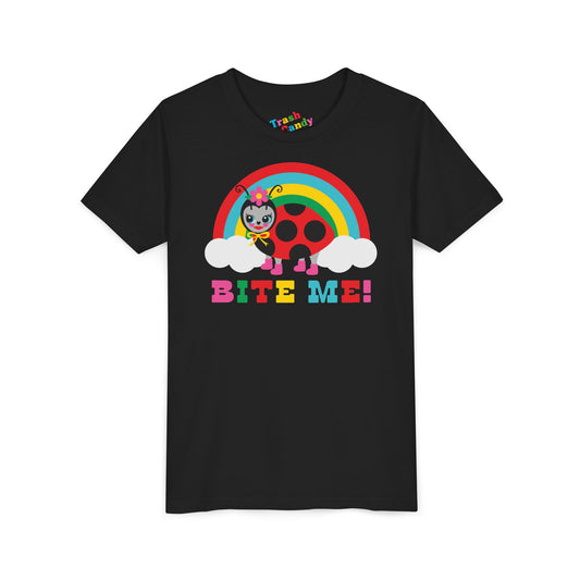 Bite Me Ladybug Kids T-Shirt