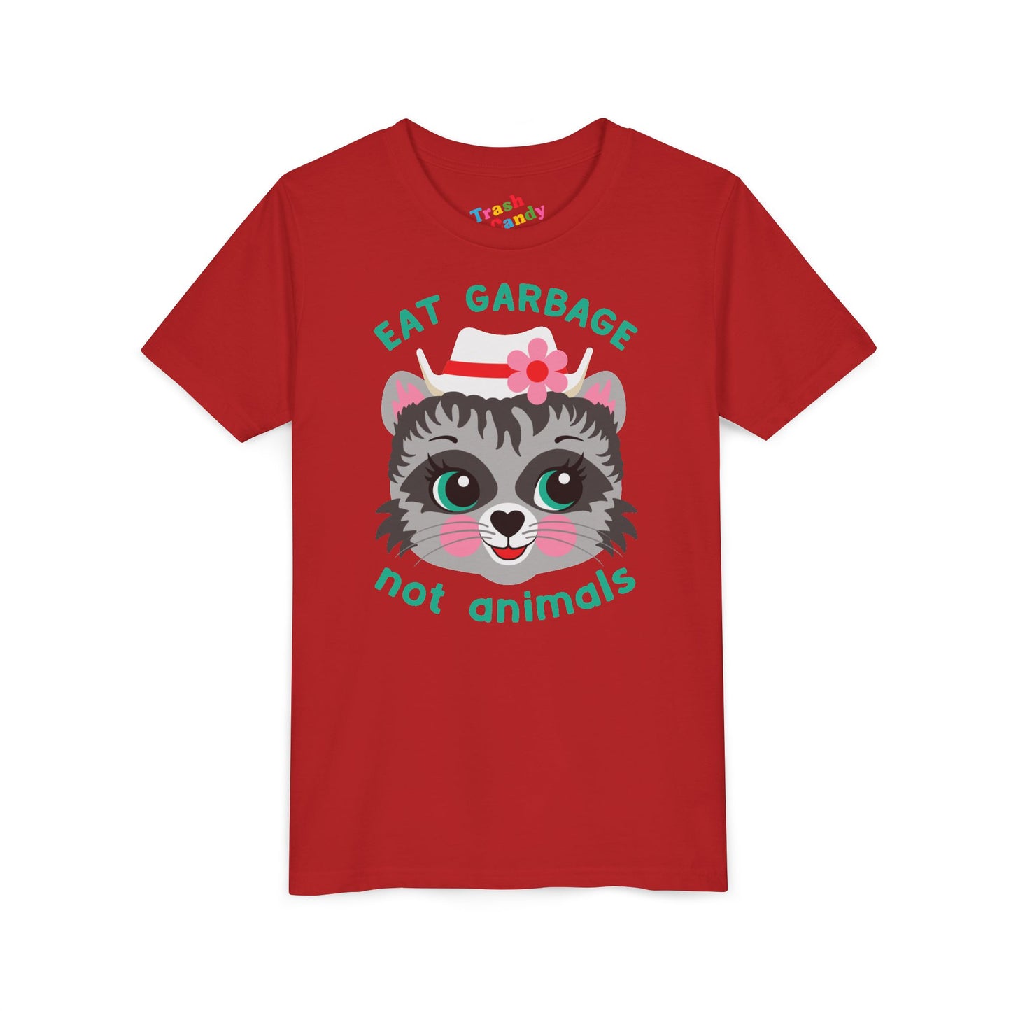 Eat Garbage Not Animals Kids T-Shirt