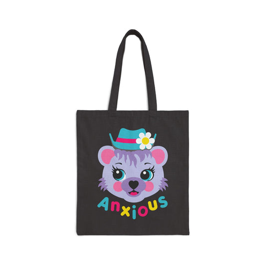 Anxious Bear Tote Bag
