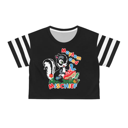 Mayhem and Mischief Cropped Tee