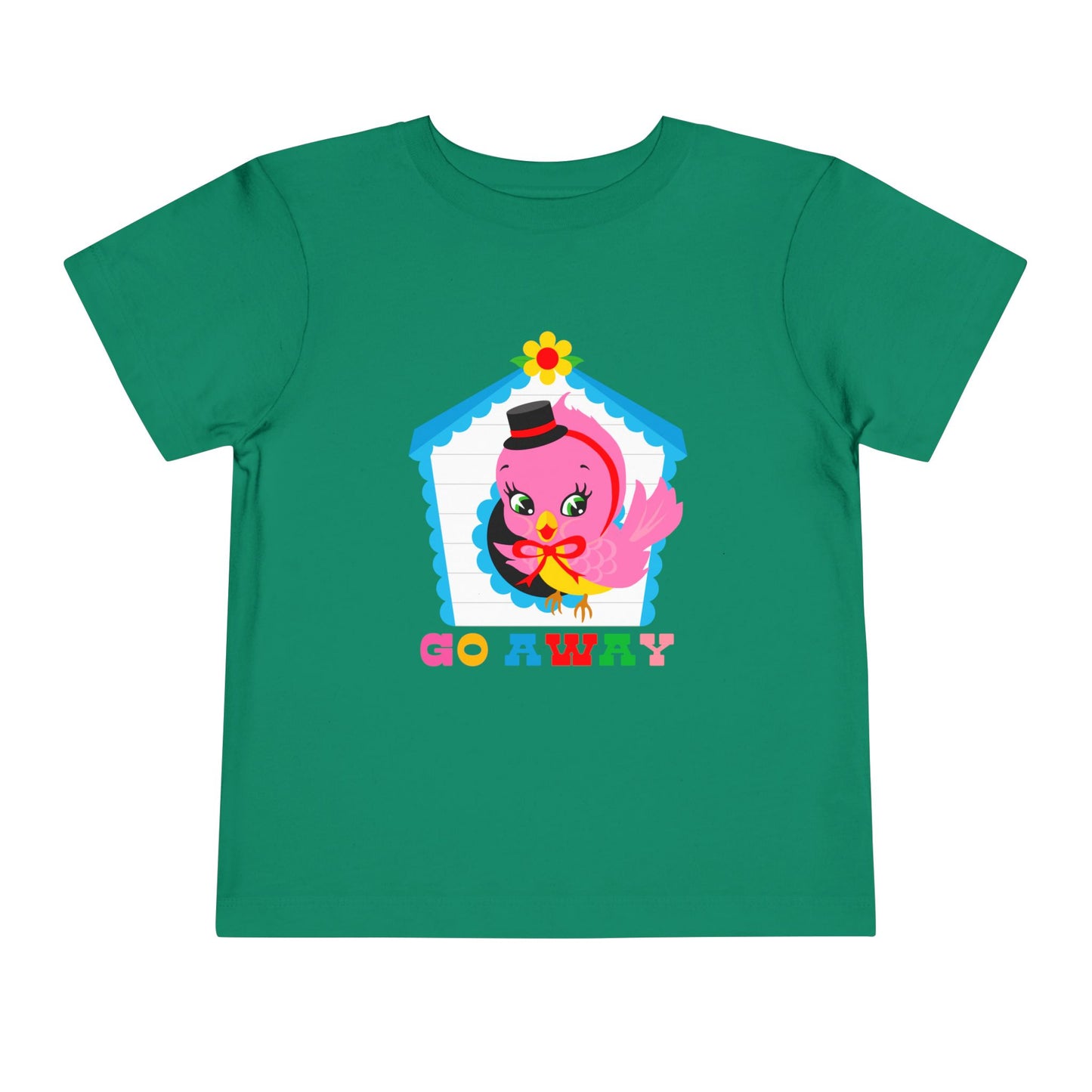Cute Birdy Go Away Toddler T-Shirt