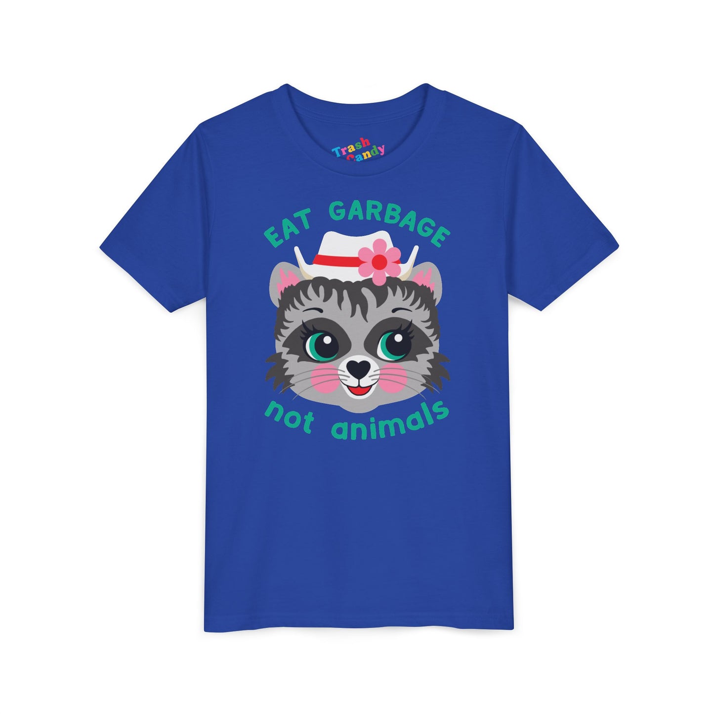 Eat Garbage Not Animals Kids T-Shirt