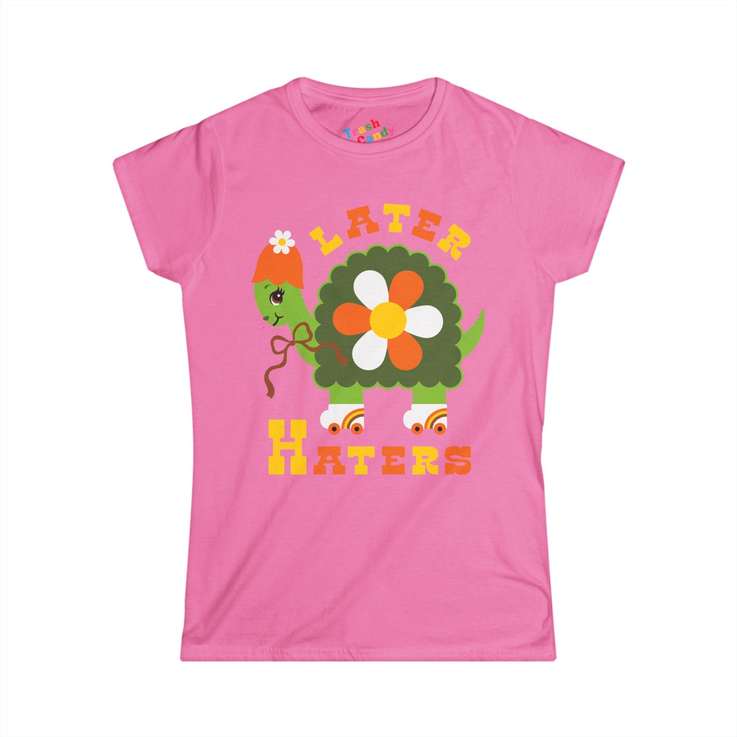 Later Haters Retro Turtle Women's T-shirt
