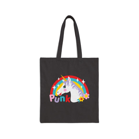 Punk Unicorn Tote Bag