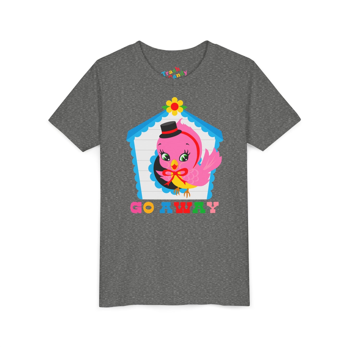 Cute Birdy Go Away Kids T-Shirt