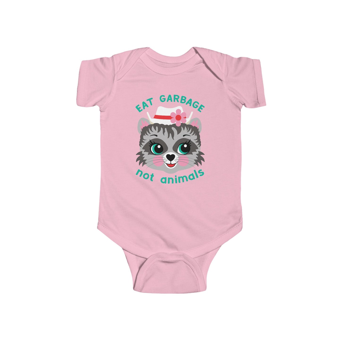 Eat Garbage Not Animals Baby Bodysuit