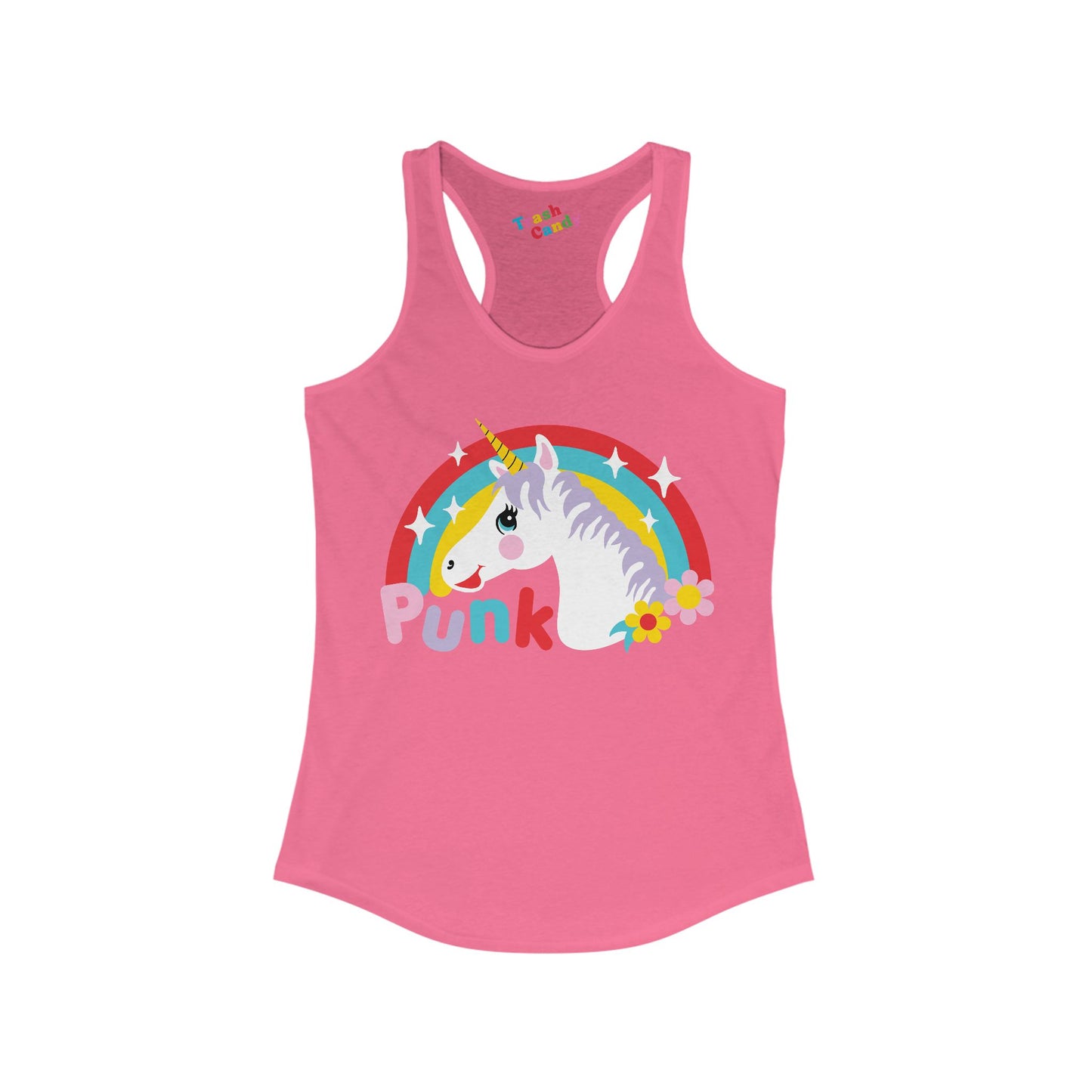 Punk Unicorn Women's Racerback Tank
