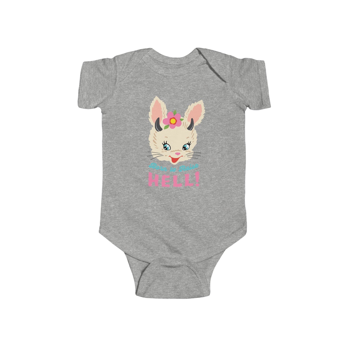 Born to Raise to Hell Baby Bodysuit