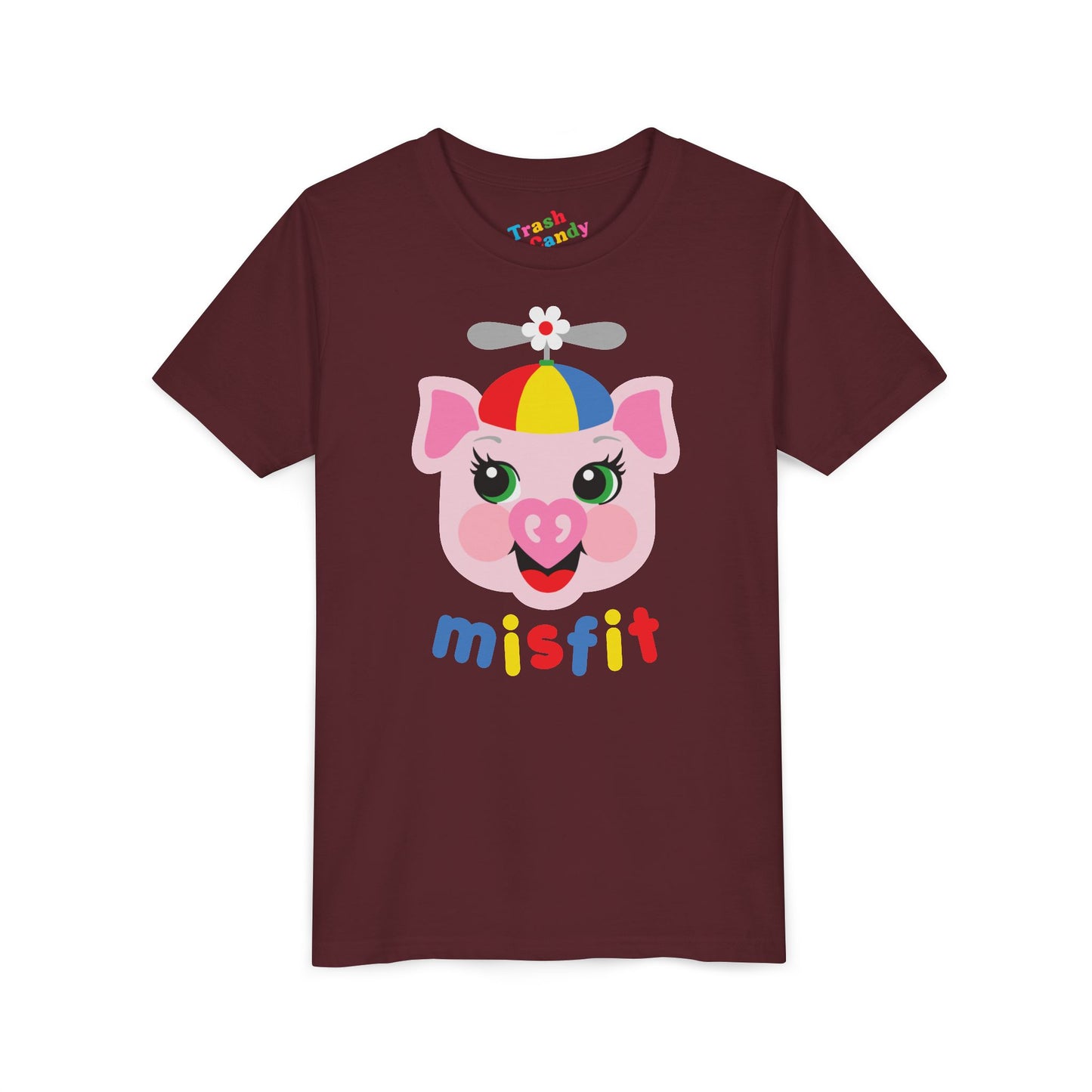 Misfit Piggy Kids T-Shirt