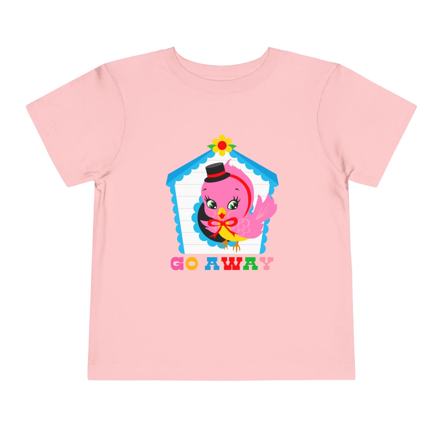 Cute Birdy Go Away Toddler T-Shirt
