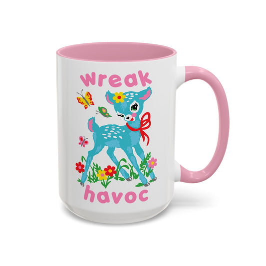 Cute Deer Wreak Havoc Mug
