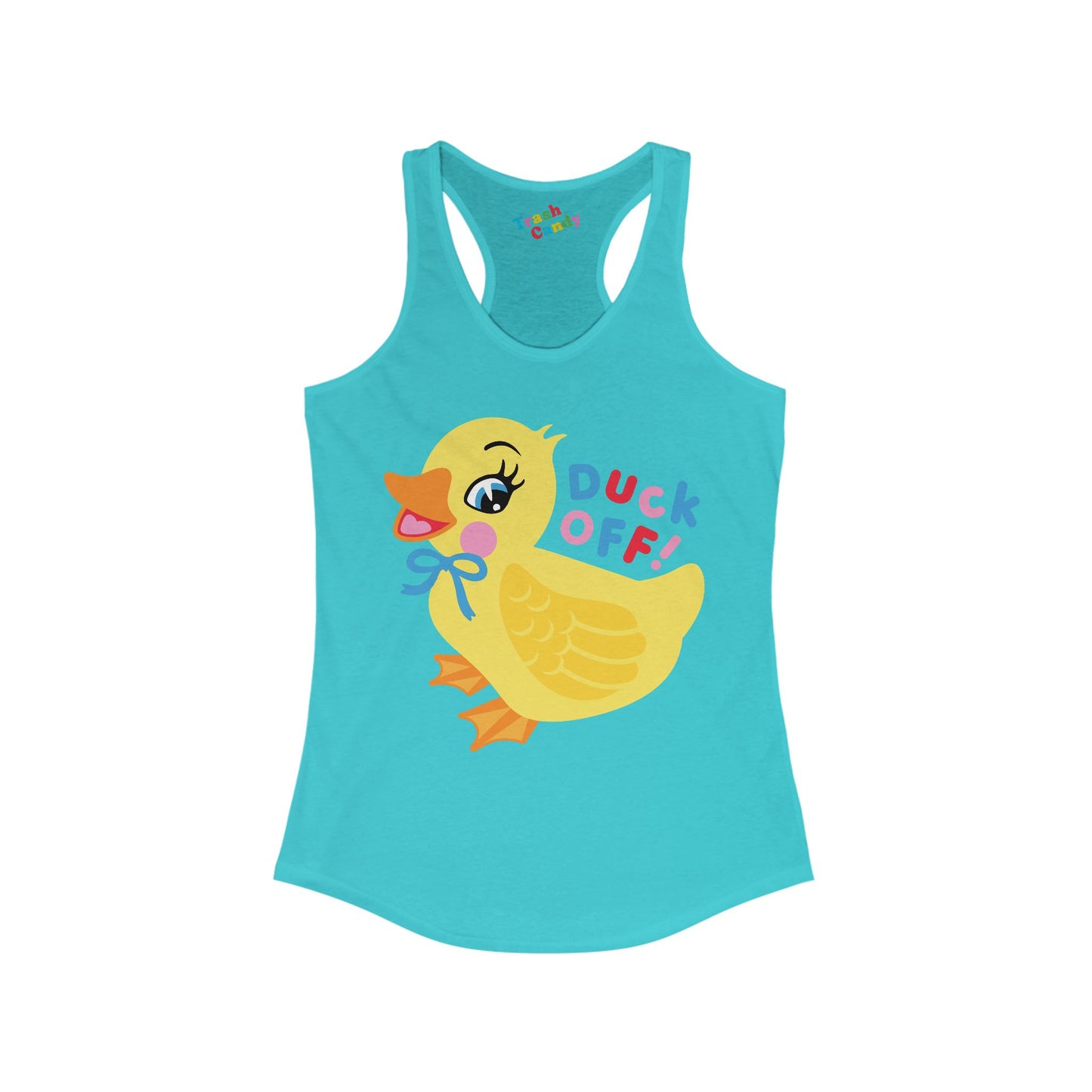 Duck Off! Women's Racerback Tank