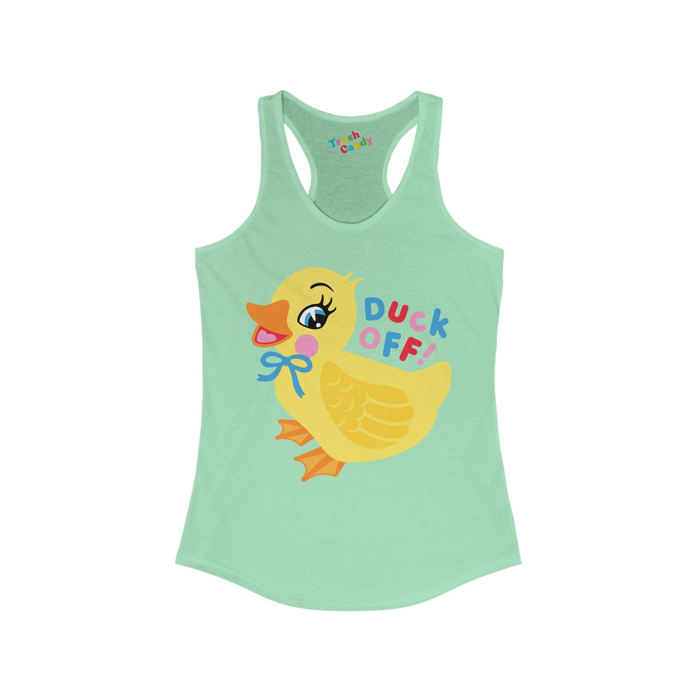 Duck Off! Women's Racerback Tank