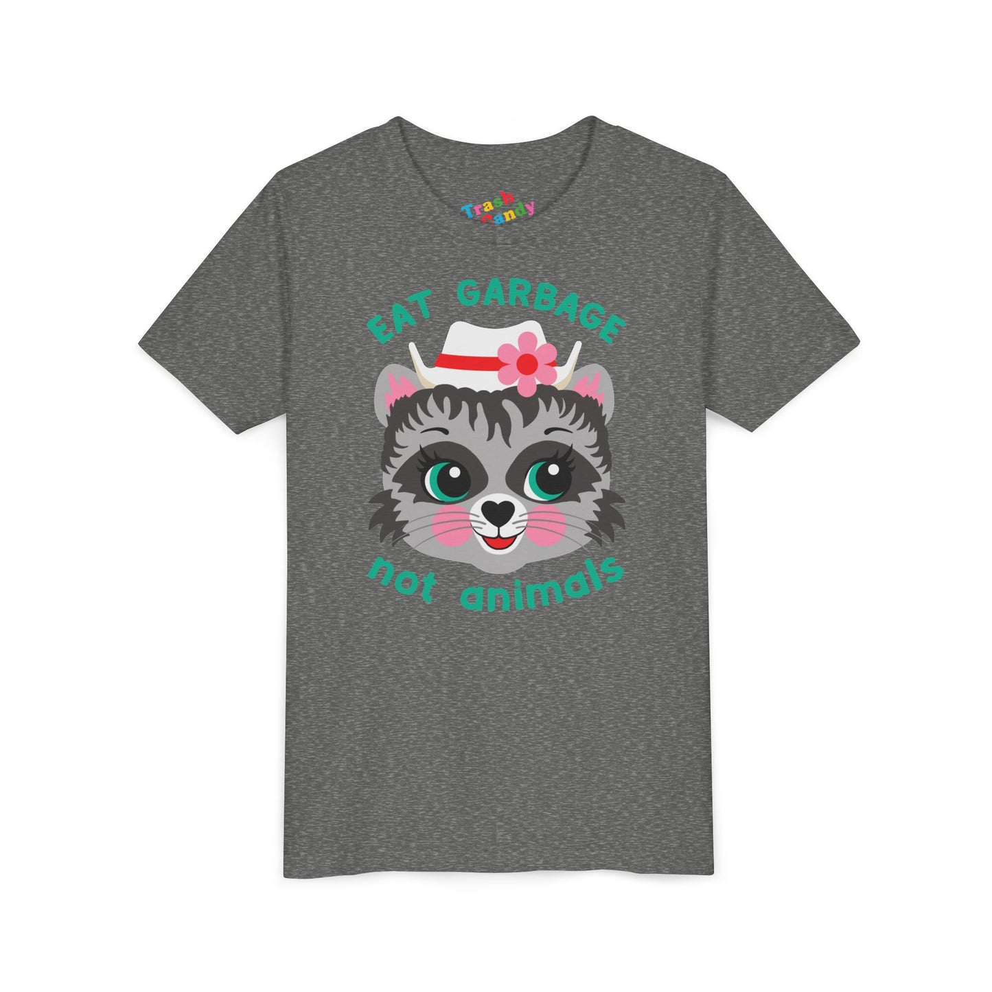 Eat Garbage Not Animals Kids T-Shirt