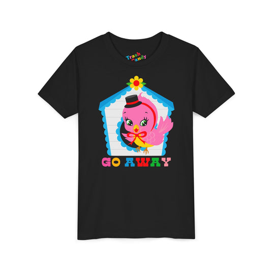 Cute Birdy Go Away Kids T-Shirt