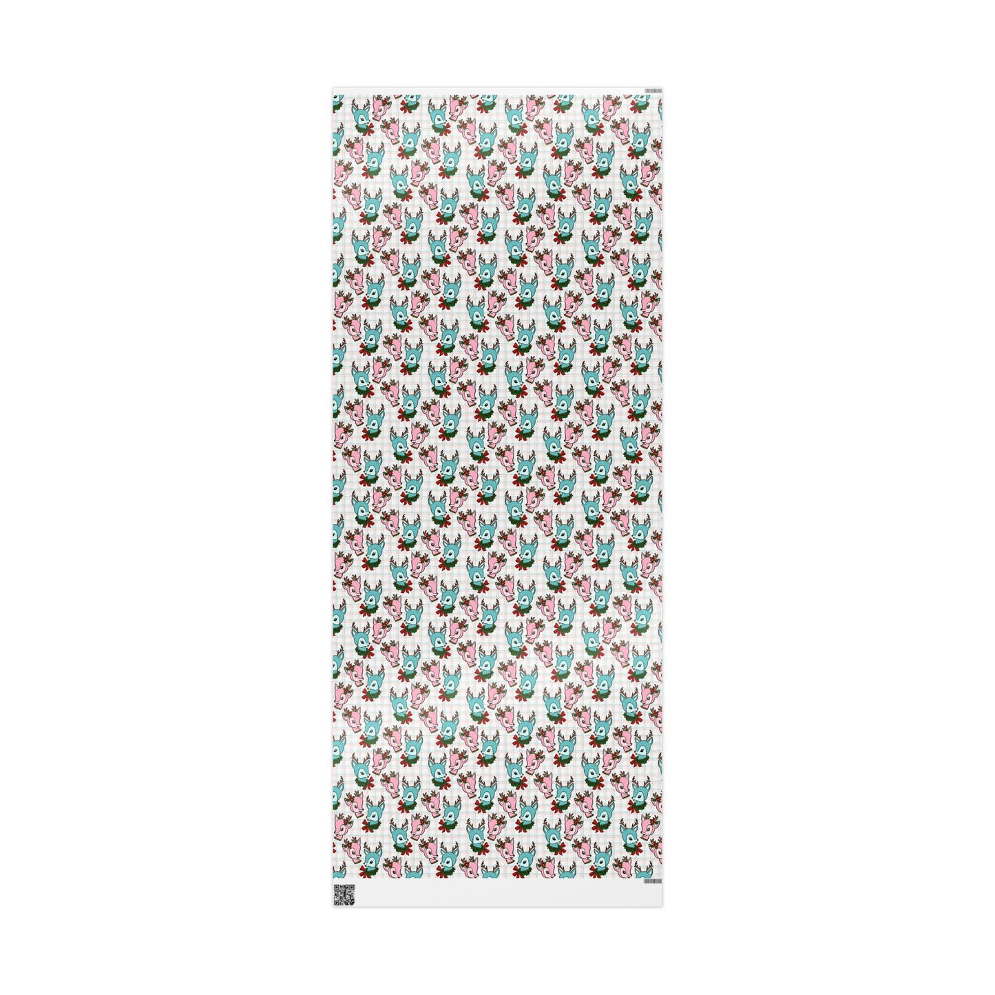Retro Reindeer Christmas Wrapping Paper