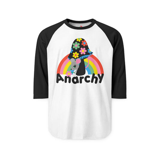 Anarchy Raglan Baseball Shirt