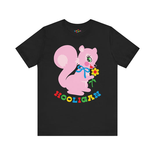 Cute Pink Squirrel Hooligan T-Shirt