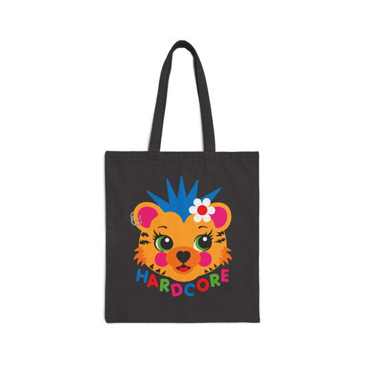 Hardcore Punk Tiger Tote Bag