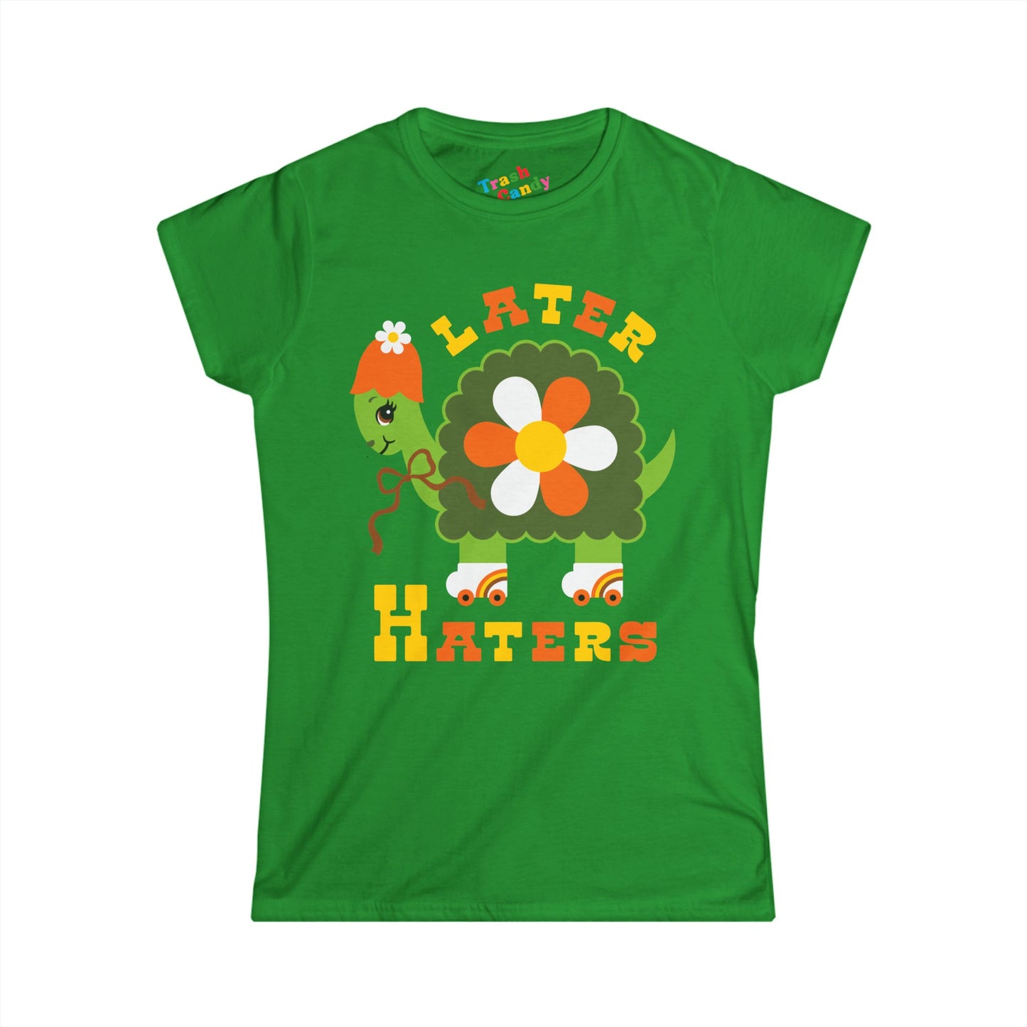 Later Haters Retro Turtle Women's T-shirt