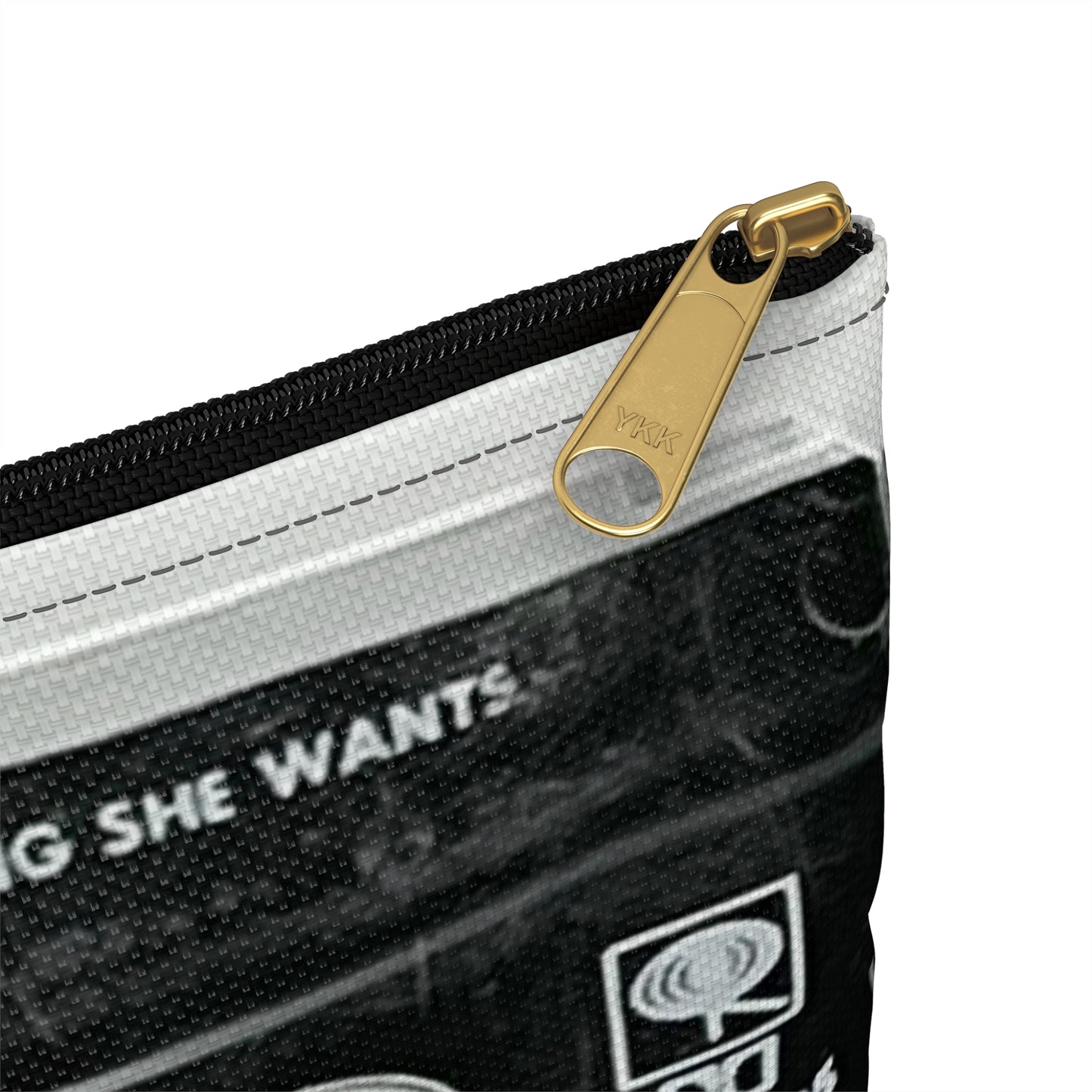 WHAM! Make it Big Zipper Pouch - George Michael Cassette Tape Zipper Pouch - Careless Whisper Wake Me Up Before You Go Go
