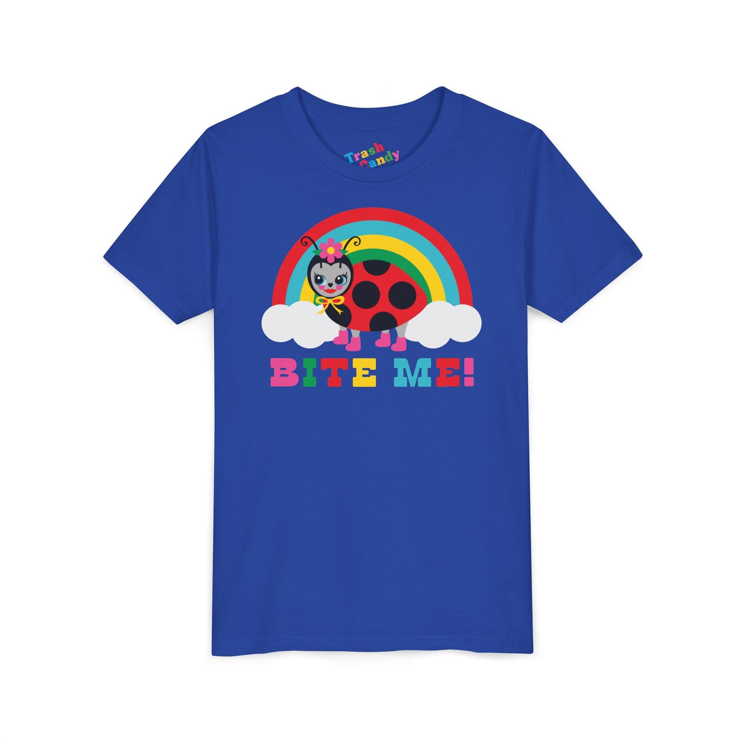Bite Me Ladybug Kids T-Shirt