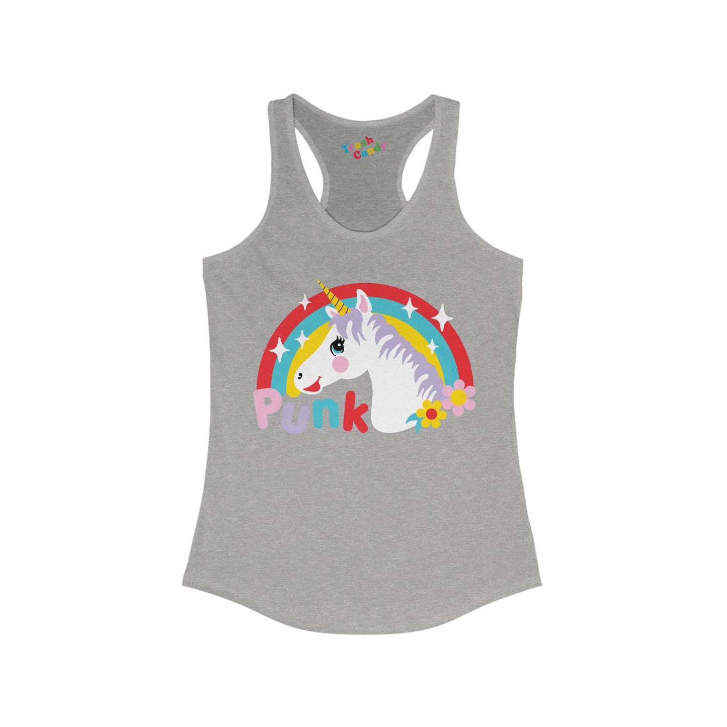 Punk Unicorn Women's Racerback Tank