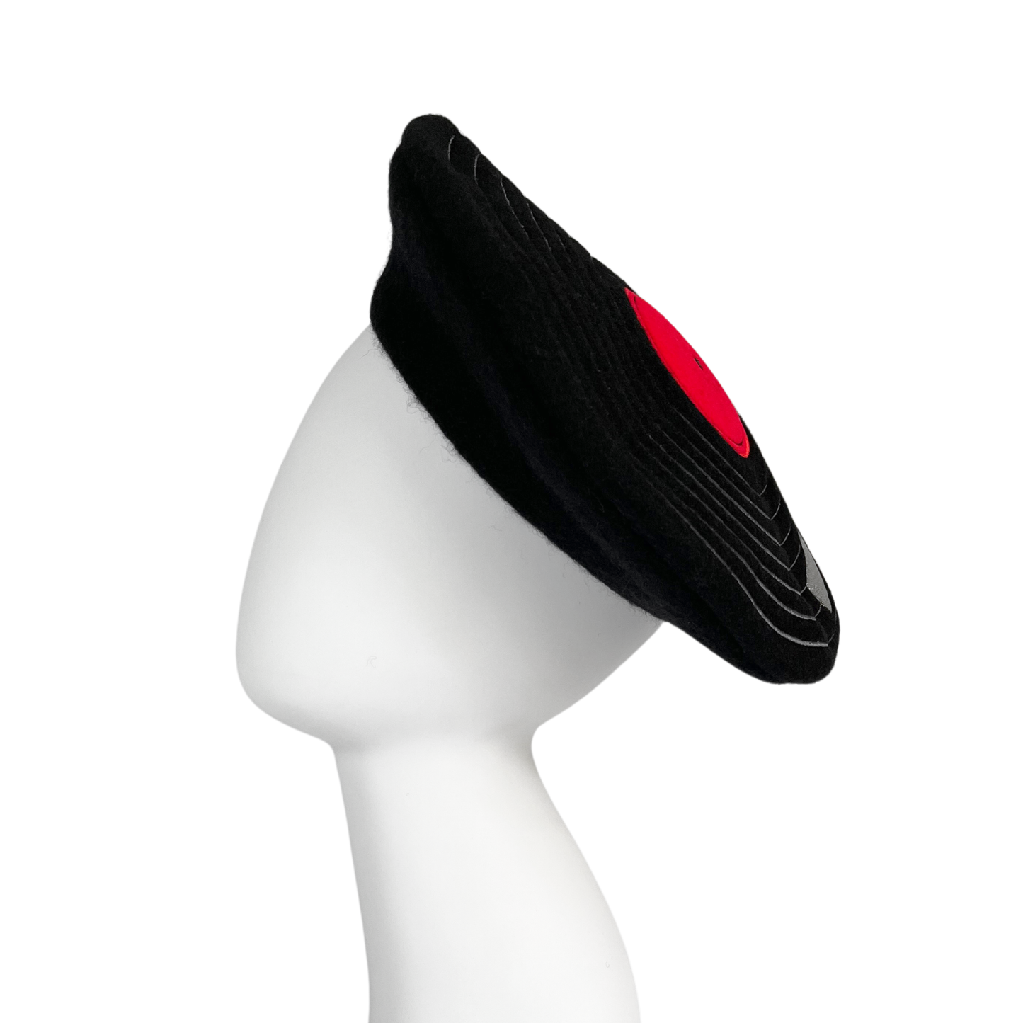 Record Album Wool Beret