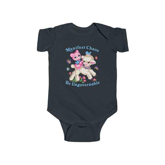 Manifest Chaos Be Ungovernable Baby Bodysuit