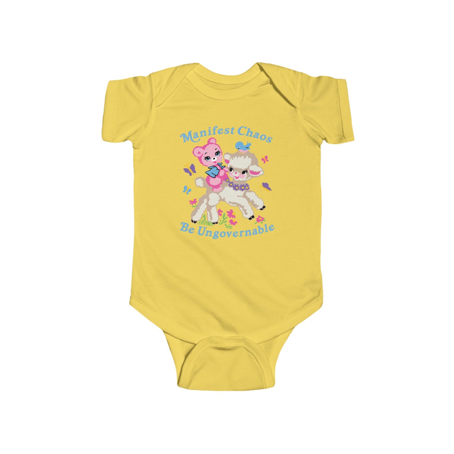 Manifest Chaos Be Ungovernable Baby Bodysuit