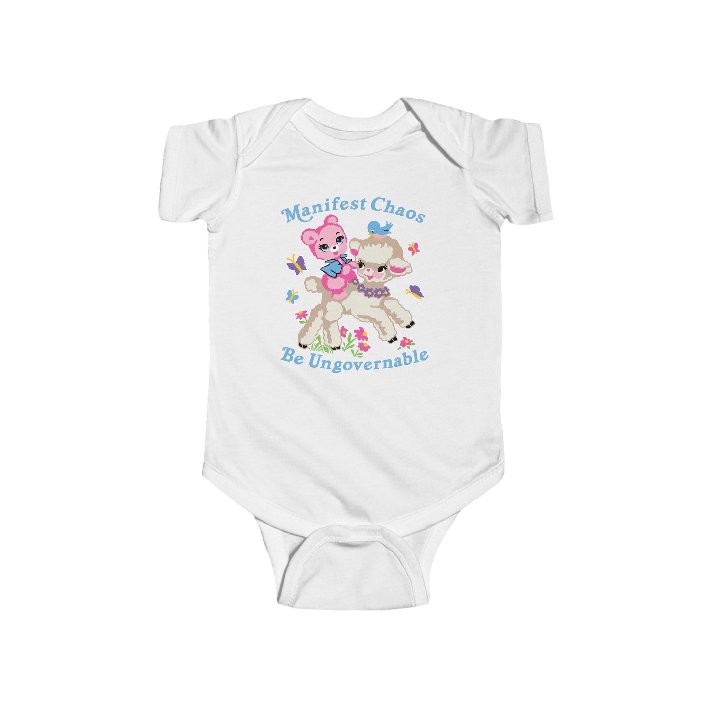 Manifest Chaos Be Ungovernable Baby Bodysuit
