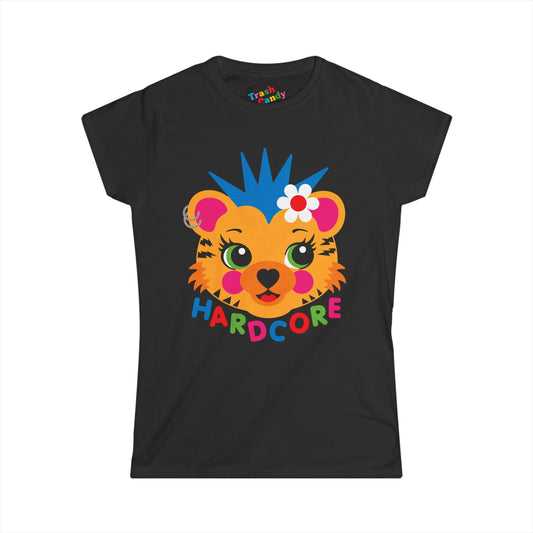 Hardcore Punk Tiger Women's T-shirt