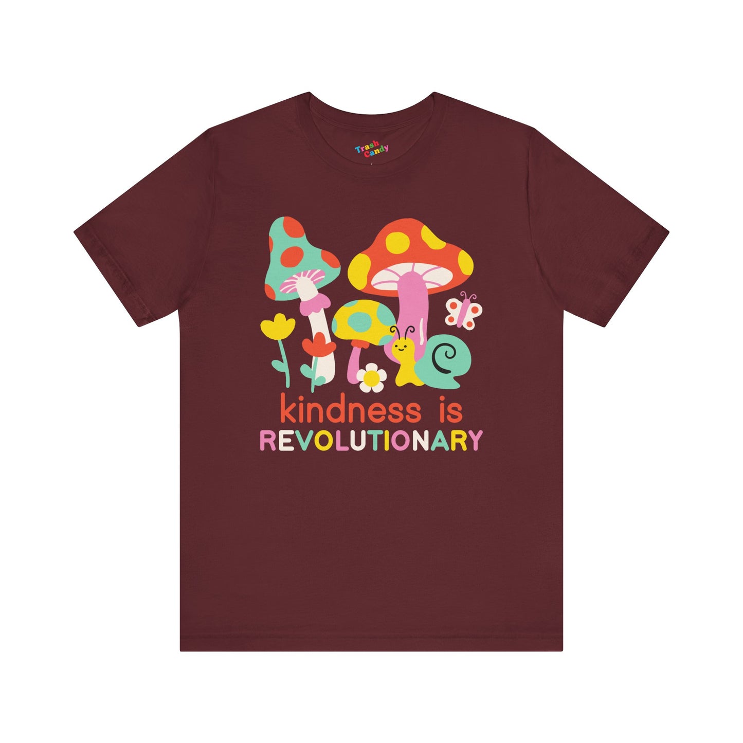 Kindness is Revolutionary Cute Retro T-shirt