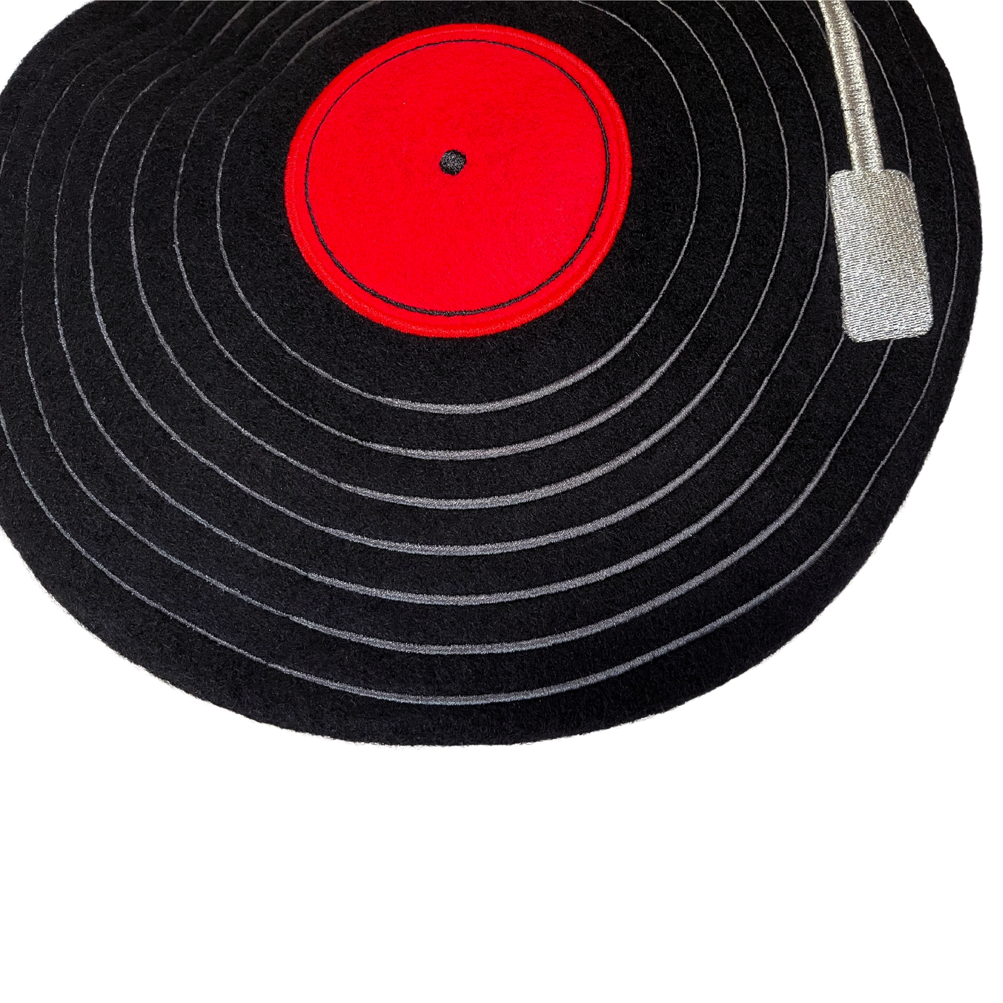 Record Album Wool Beret