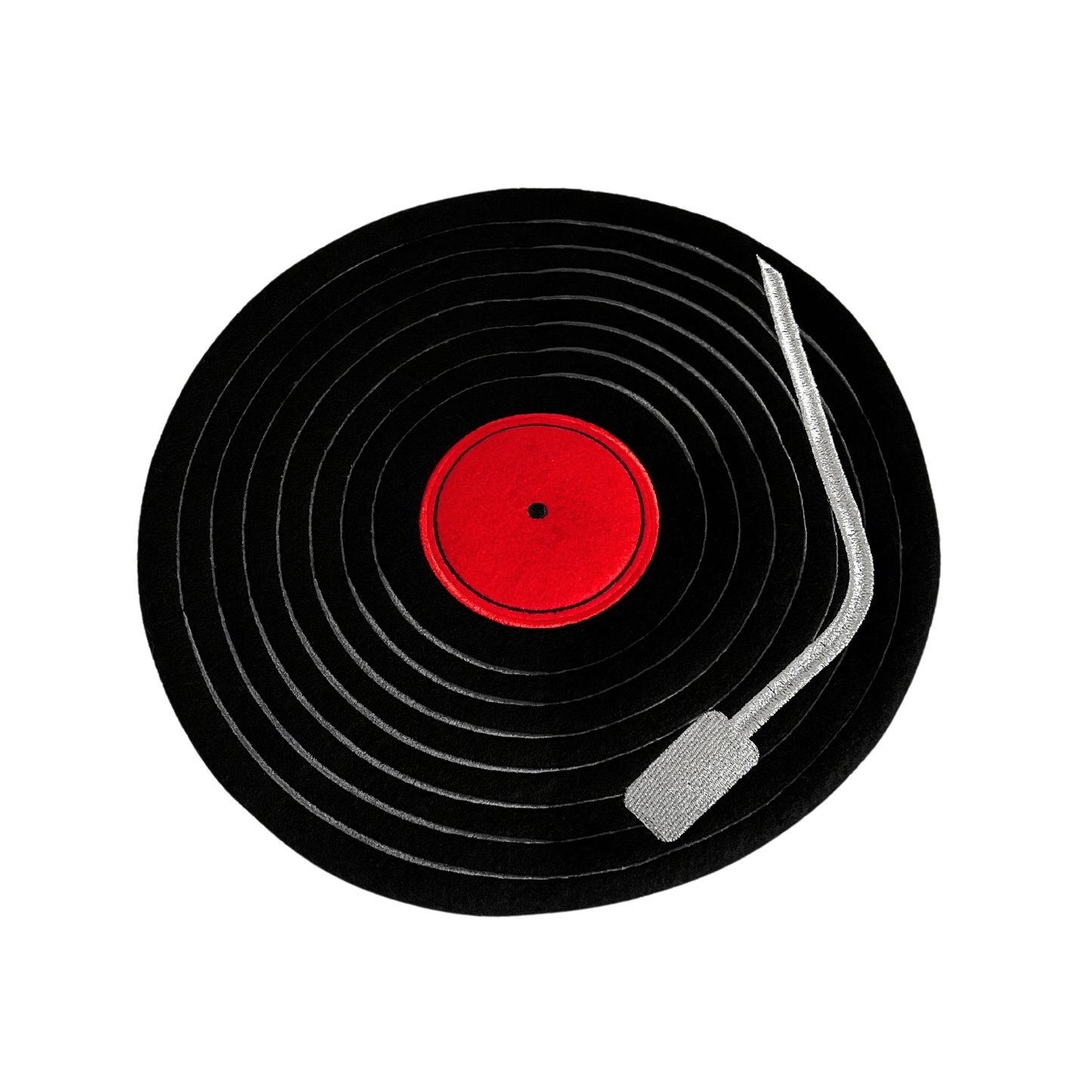 Record Album Wool Beret