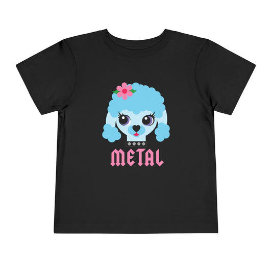 Heavy Metal Poodle Toddler T-Shirt