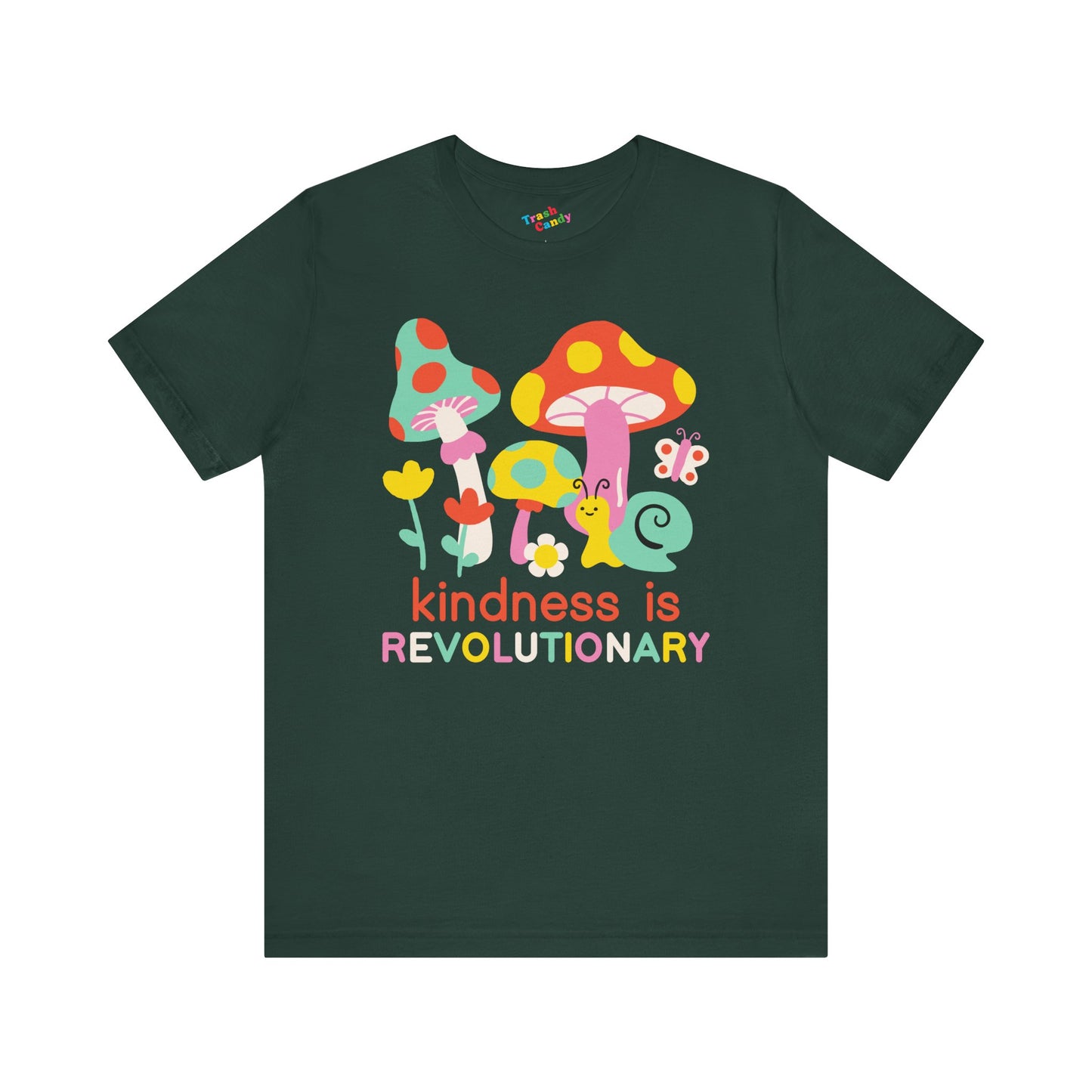 Kindness is Revolutionary Cute Retro T-shirt