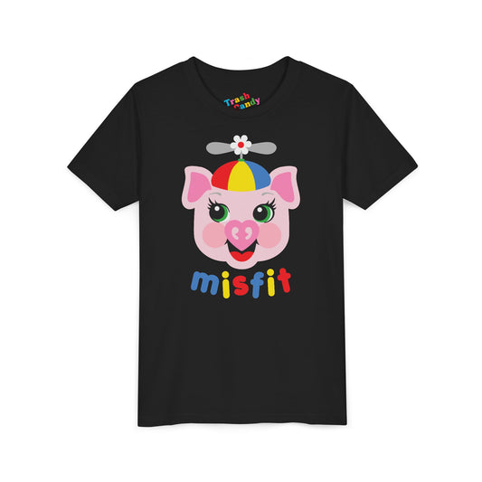 Misfit Piggy Kids T-Shirt