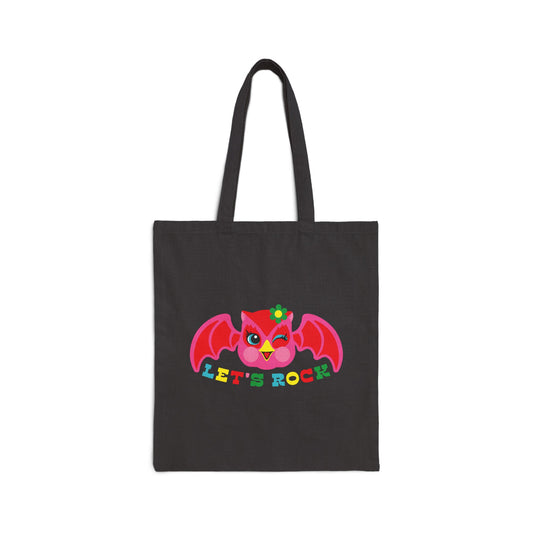 Let's Rock Owl Tote Bag