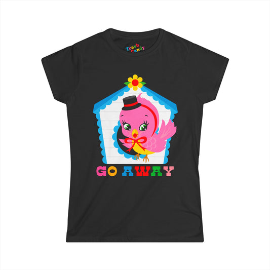 Go Away Cute Birdy Women's T-shirt