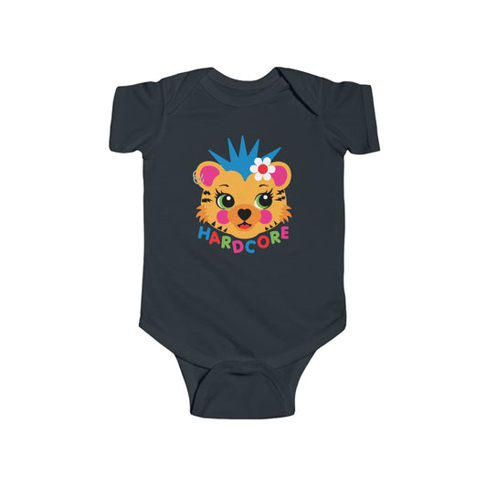 Hardcore Punk Tiger Baby Bodysuit