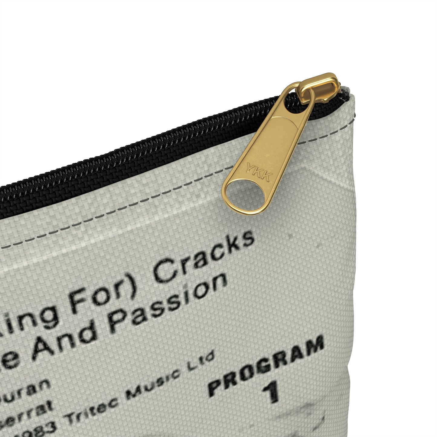 Duran Duran Cassette Tape Zipper Pouch - Seven and the Ragged Tiger Pencil Bag