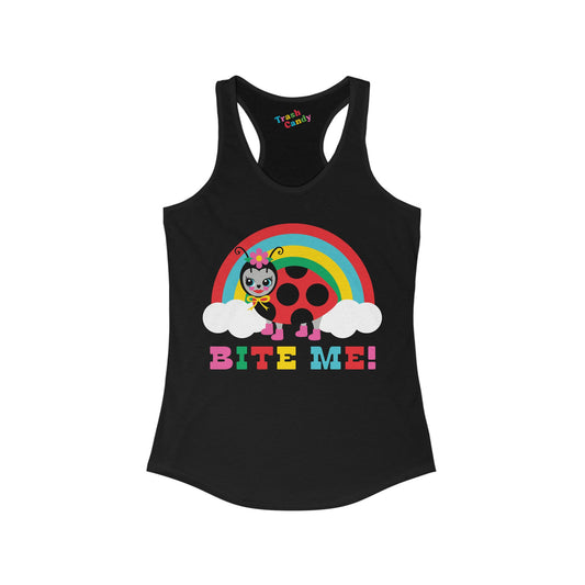 Bite Me Women's Racerback Tank