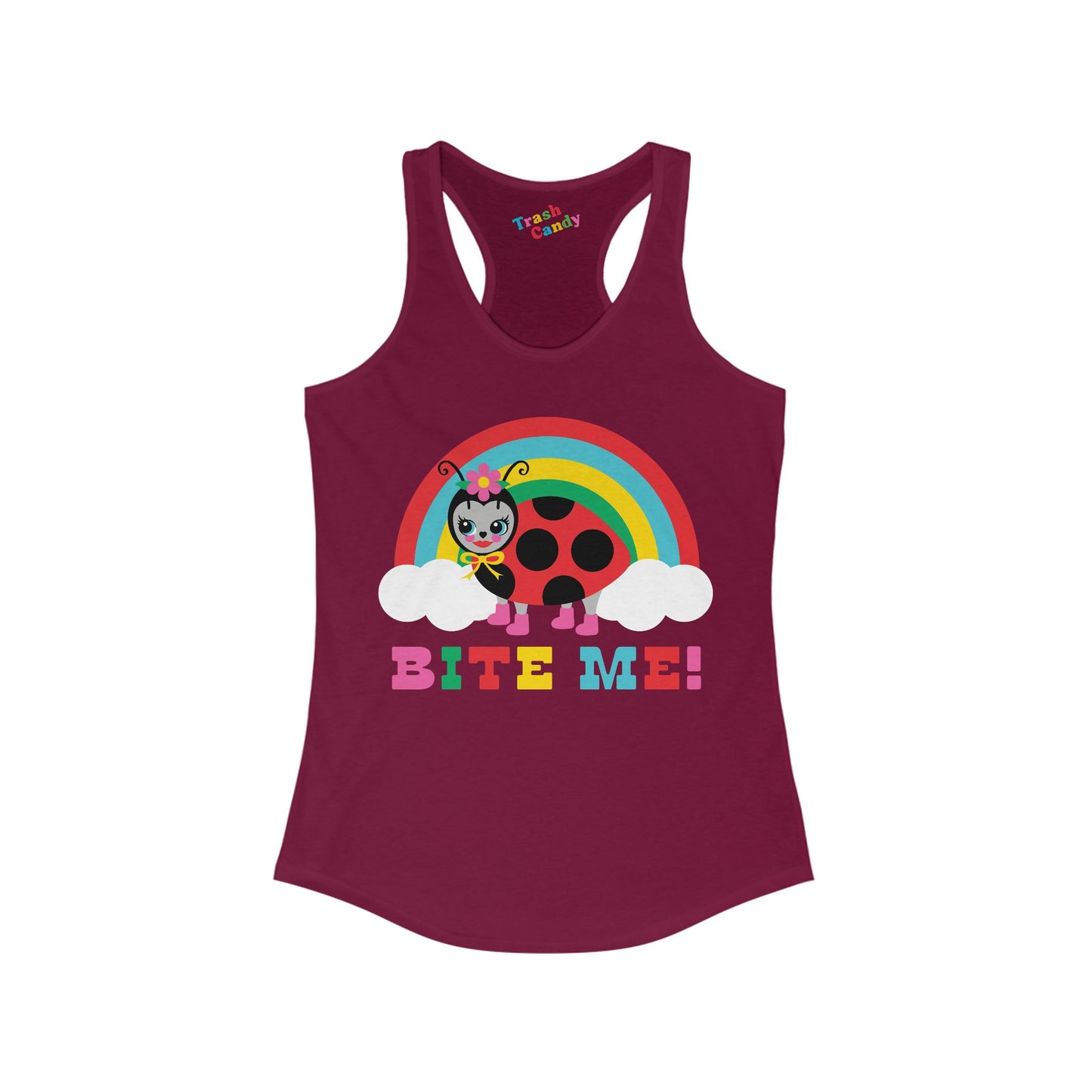 Bite Me Women's Racerback Tank