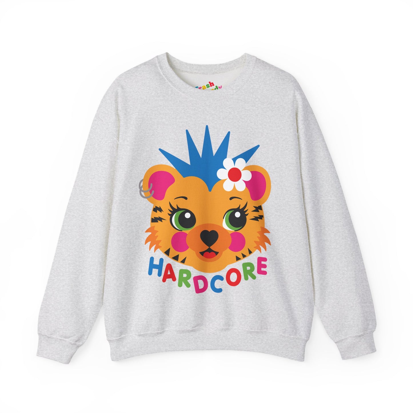 Hardcore Punk Tiger Sweatshirt