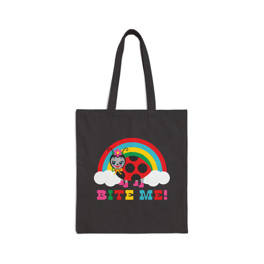 Bite Me Ladybug Tote Bag