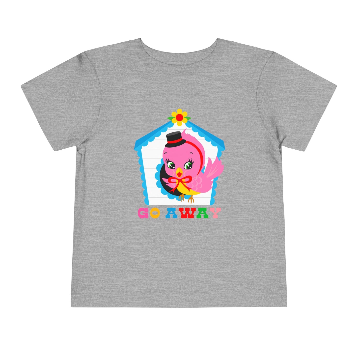 Cute Birdy Go Away Toddler T-Shirt