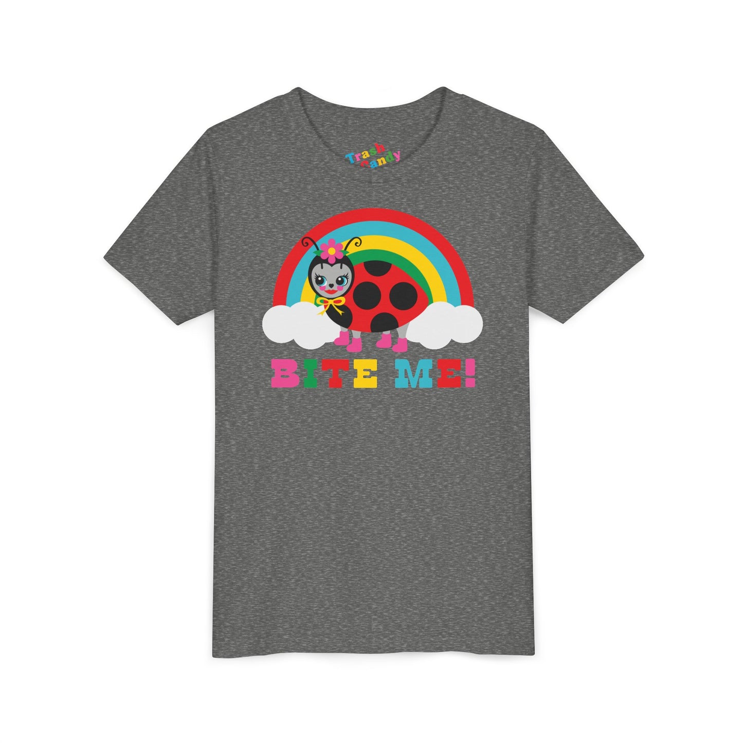 Bite Me Ladybug Kids T-Shirt