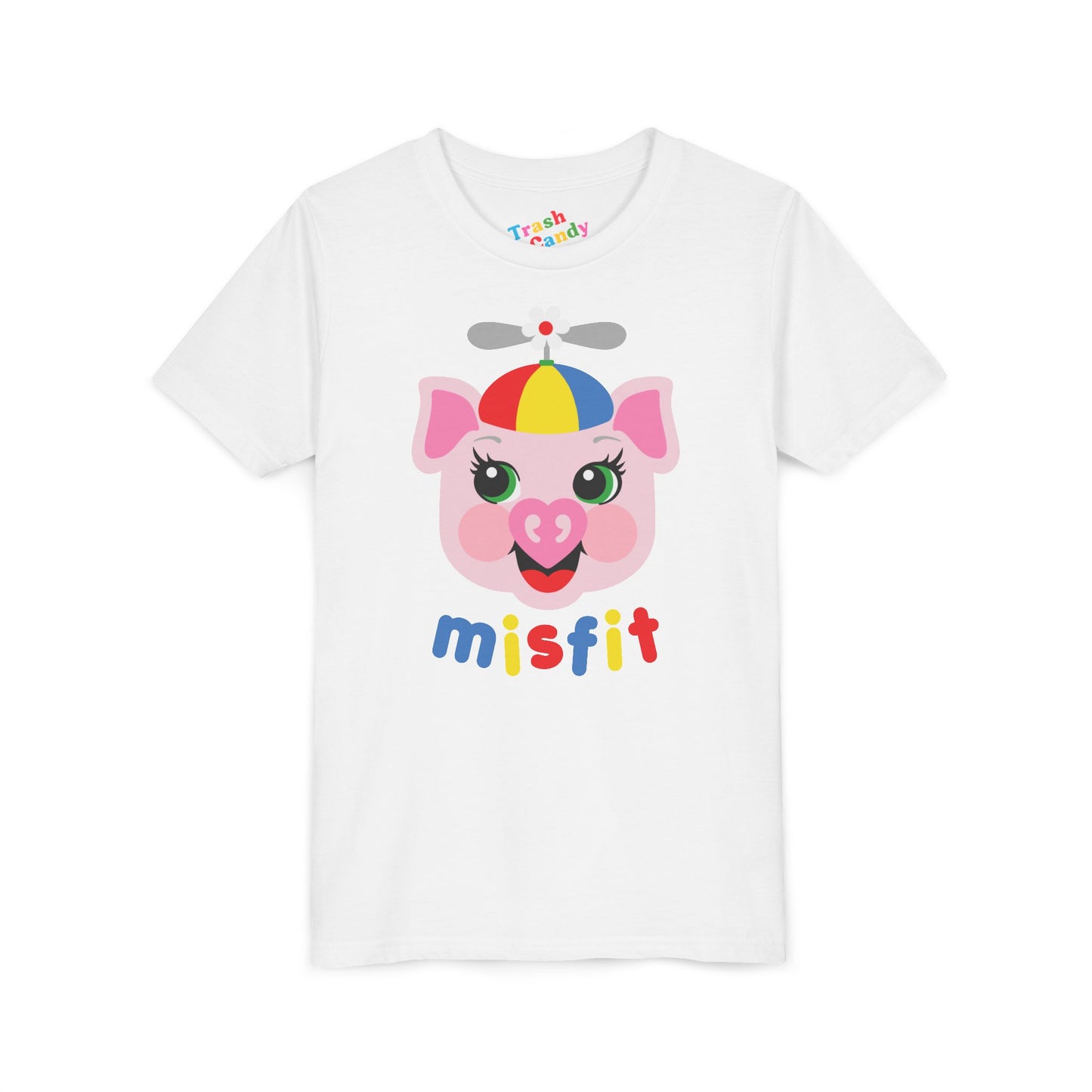 Misfit Piggy Kids T-Shirt