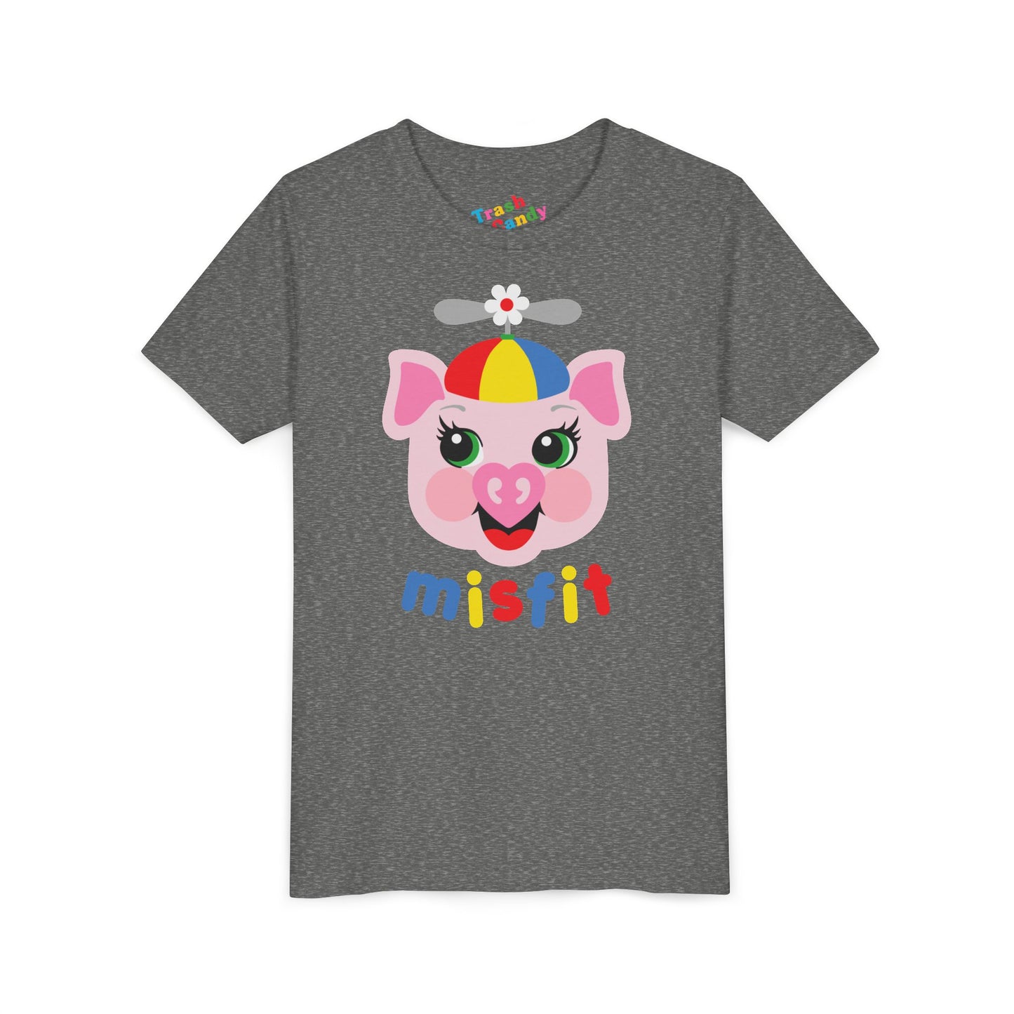 Misfit Piggy Kids T-Shirt